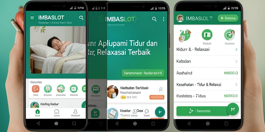 Antarmuka IMBASLOT yang menenangkan dan mudah digunakan.