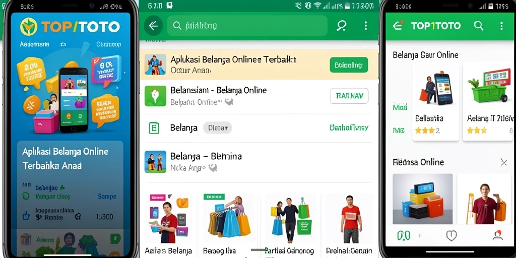 Tampilan antarmuka aplikasi TOP1TOTO yang modern dan ramah pengguna.
