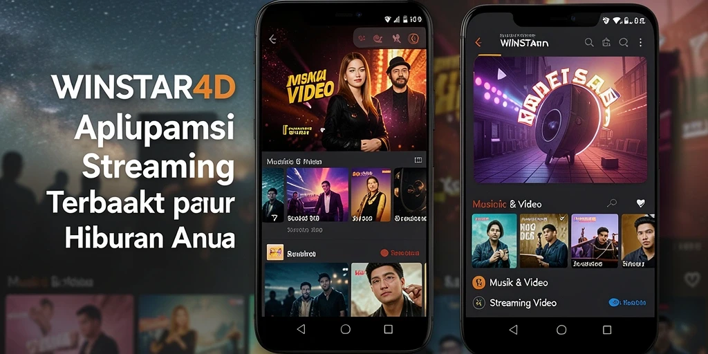 Tampilan antarmuka aplikasi WINSTAR4D yang menarik dan functional.