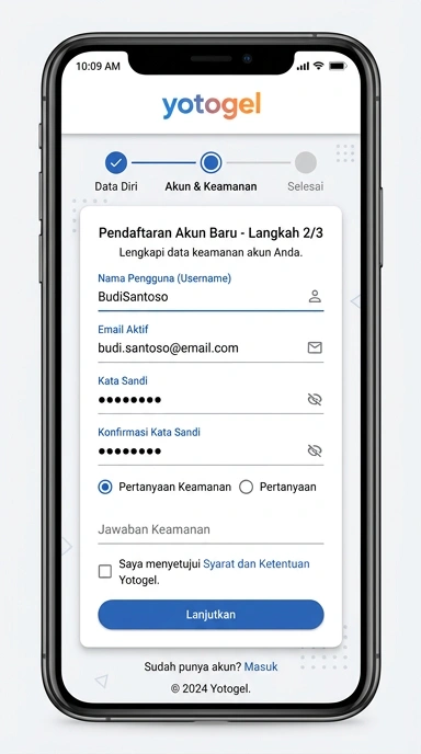 Panduan Registrasi Akun Baru Yotogel untuk Pengguna Android