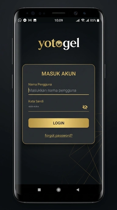 Cara Masuk Akun yotogel di Android